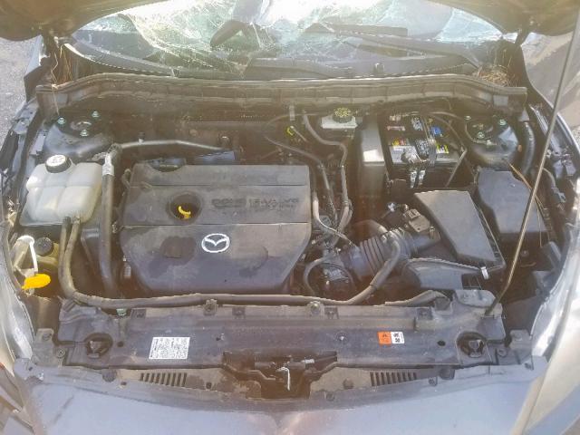 JM1BL1L55C1573245 - 2012 MAZDA 3 S GRAY photo 7