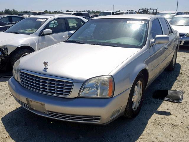 1G6KD54Y75U239171 - 2005 CADILLAC DEVILLE SILVER photo 2