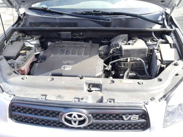 JTMZK32V866000233 - 2006 TOYOTA RAV4 SPORT SILVER photo 7