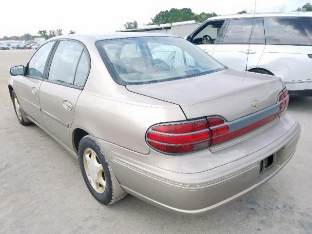 1G3NG52J7X6333422 - 1999 OLDSMOBILE CUTLASS GL GOLD photo 3