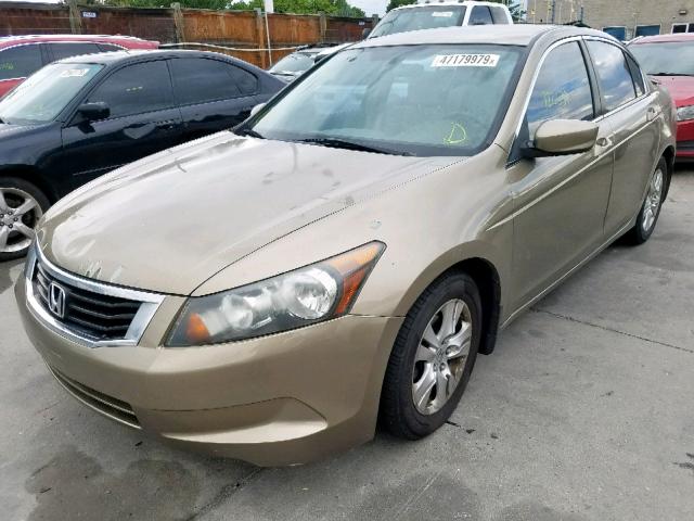 1HGCP26488A033527 - 2008 HONDA ACCORD LXP TAN photo 2