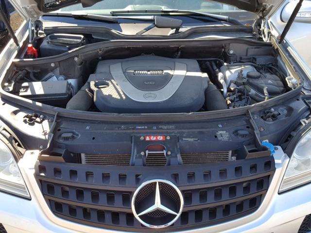 4JGBB86E56A061749 - 2006 MERCEDES-BENZ ML 350 SILVER photo 7