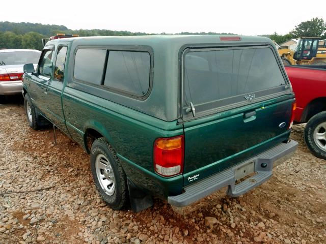 1FTYR14X4XPB97584 - 1999 FORD RANGER SUP GREEN photo 3