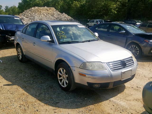 WVWPD63B74P329830 - 2004 VOLKSWAGEN PASSAT GLS SILVER photo 1