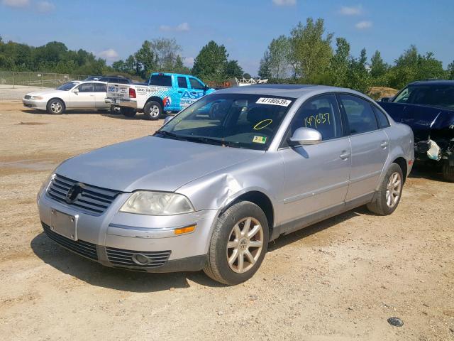 WVWPD63B74P329830 - 2004 VOLKSWAGEN PASSAT GLS SILVER photo 2