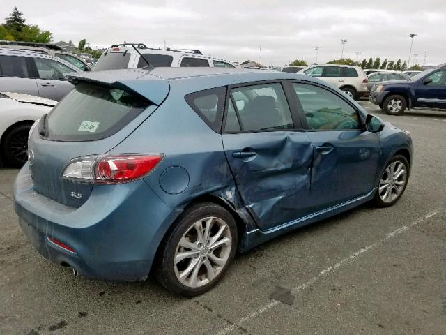 JM1BL1H67A1315629 - 2010 MAZDA 3 S BLUE photo 6