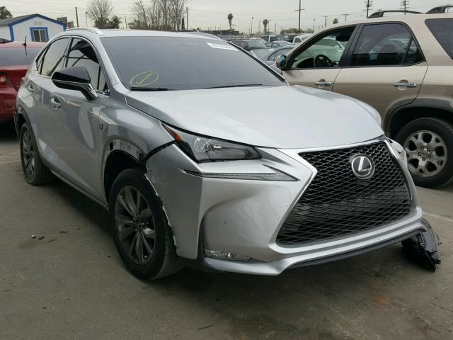 JTJYARBZ6G2024444 - 2016 LEXUS NX 200T SILVER photo 1