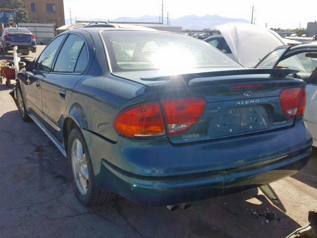 1G3NL52E63C156579 - 2003 OLDSMOBILE ALERO GL GREEN photo 3