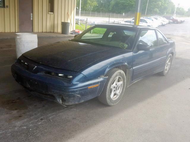 1G2WJ12M2SF312418 - 1995 PONTIAC GRAND PRIX GREEN photo 2