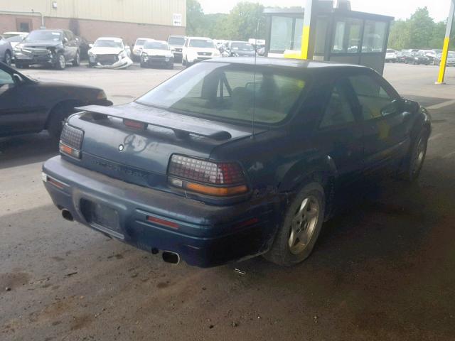 1G2WJ12M2SF312418 - 1995 PONTIAC GRAND PRIX GREEN photo 4