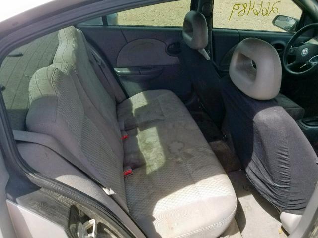 1G8AJ55F46Z106574 - 2006 SATURN ION LEVEL SILVER photo 6