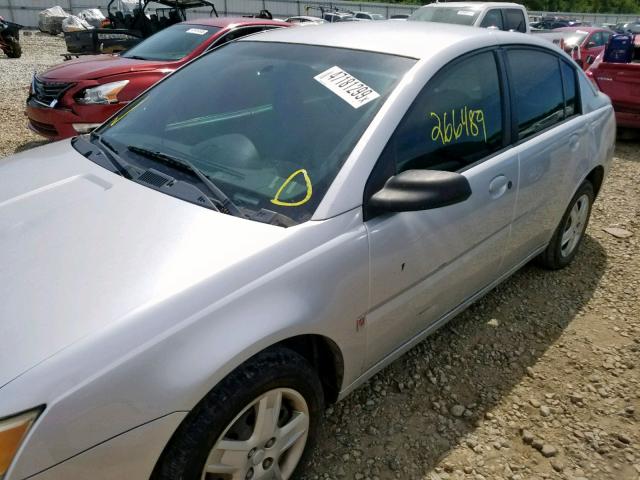 1G8AJ55F46Z106574 - 2006 SATURN ION LEVEL SILVER photo 9