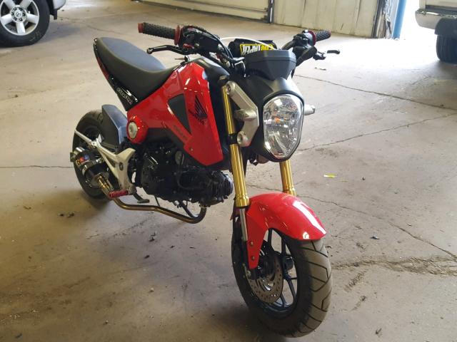 MLHJC6118E5000633 - 2014 HONDA GROM 125 RED photo 1