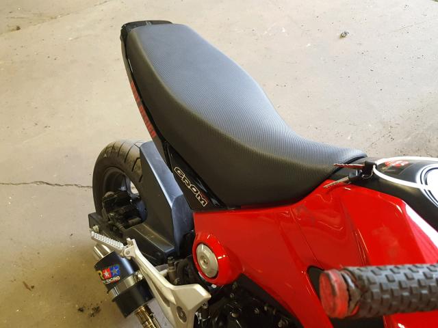 MLHJC6118E5000633 - 2014 HONDA GROM 125 RED photo 6