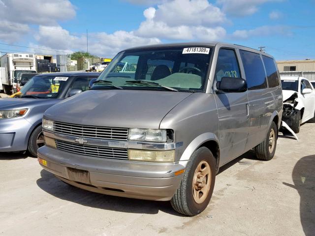 1GNDM19X33B112724 - 2003 CHEVROLET ASTRO GOLD photo 2