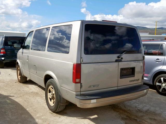 1GNDM19X33B112724 - 2003 CHEVROLET ASTRO GOLD photo 3