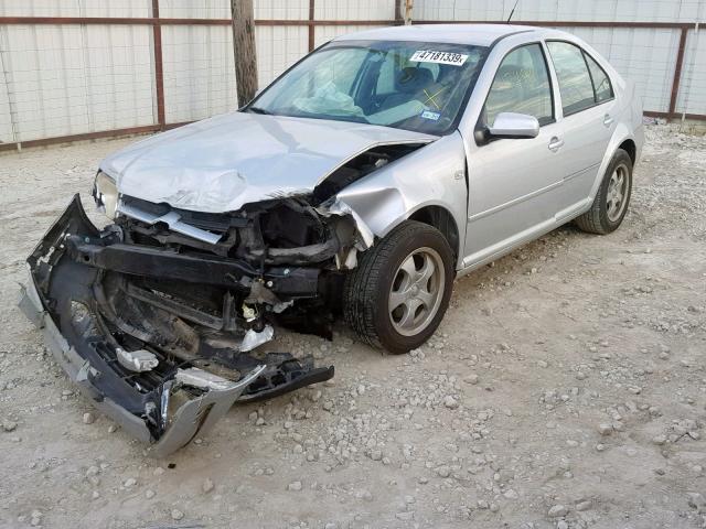 3VWRK69M14M082833 - 2004 VOLKSWAGEN JETTA GL SILVER photo 2