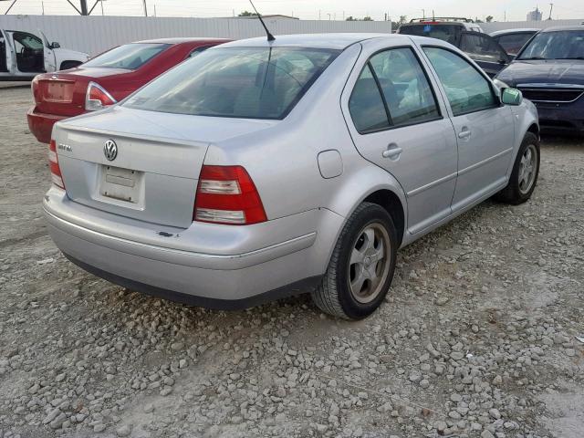 3VWRK69M14M082833 - 2004 VOLKSWAGEN JETTA GL SILVER photo 4