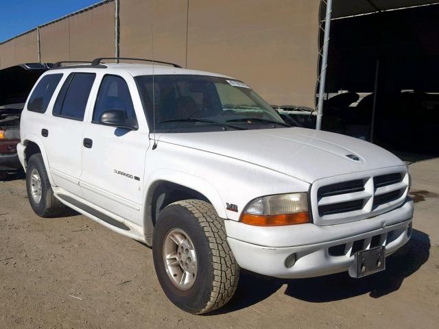 1B4HS28Z8XF671044 - 1999 DODGE DURANGO WHITE photo 1