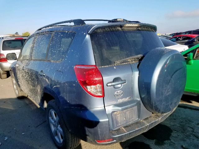 JTMBD31V966005695 - 2006 TOYOTA RAV4 LIMIT BLUE photo 3