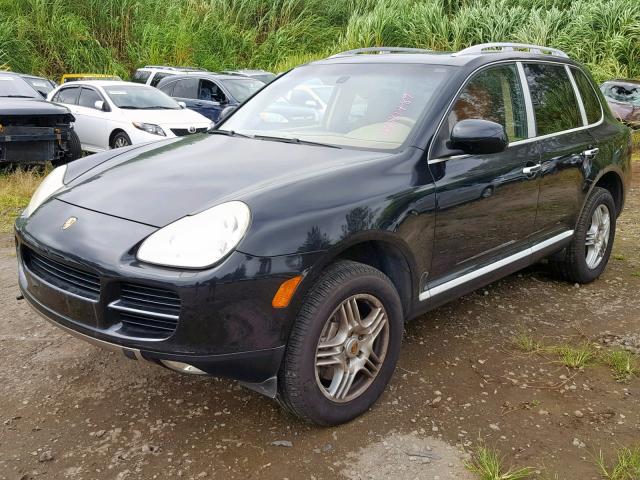 WP1AB29P46LA63506 - 2006 PORSCHE CAYENNE S BLACK photo 2