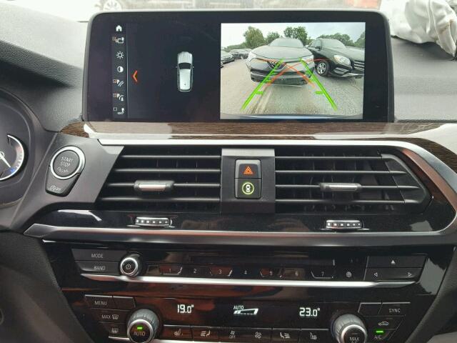 5UXTR9C54JLC78349 - 2018 BMW X3 XDRIVEM 蓝色 照片 9