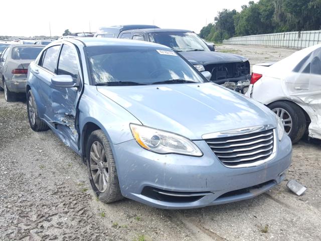 1C3CCBBB4CN301672 - 2012 CHRYSLER 200 TOURIN BLUE photo 1