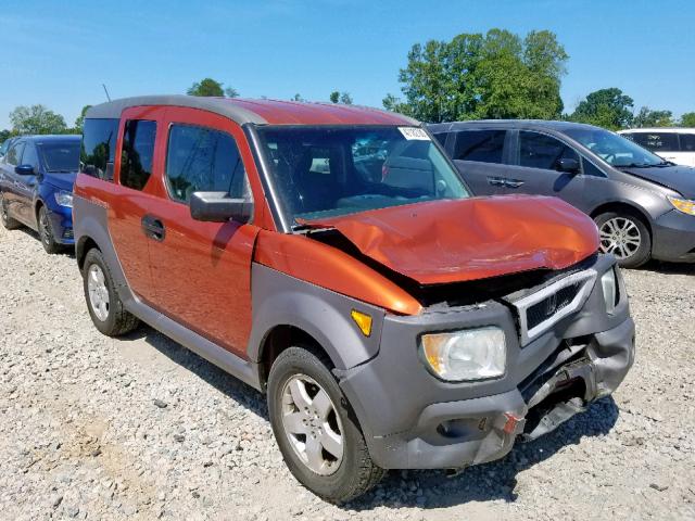 5J6YH18625L006845 - 2005 HONDA ELEMENT EX ORANGE photo 1