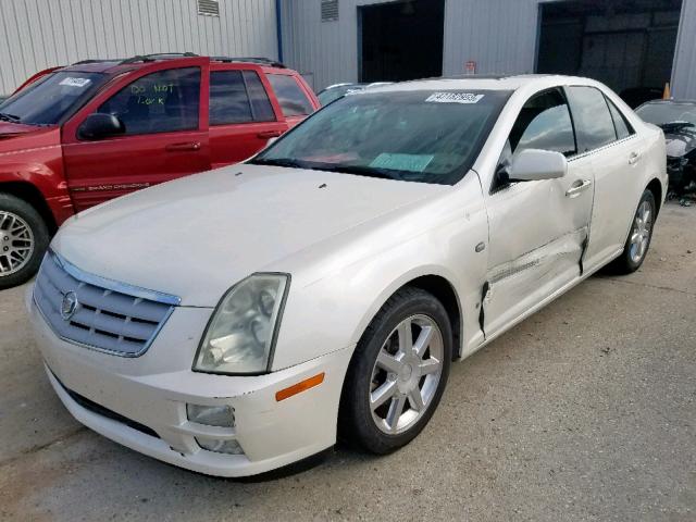 1G6DW677660173863 - 2006 CADILLAC STS WHITE photo 2