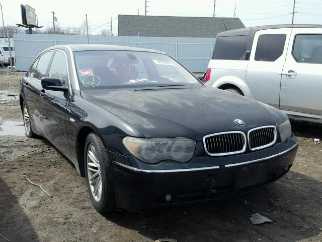 WBAGN63474DS51384 - 2004 BMW 745 LI BLACK photo 1