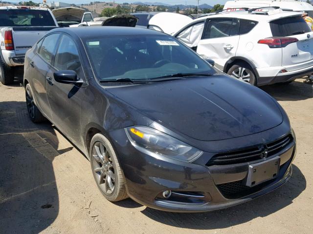 1C3CDFBH6DD118550 - 2013 DODGE DART SXT BLACK photo 1