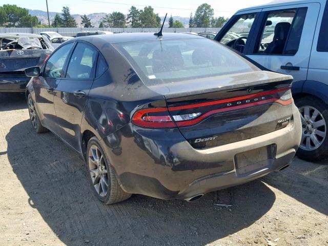 1C3CDFBH6DD118550 - 2013 DODGE DART SXT BLACK photo 3