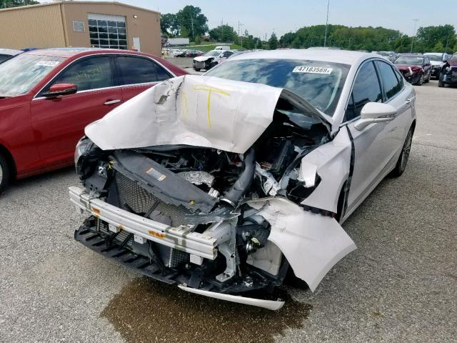 3FA6P0D97DR290425 - 2013 FORD FUSION TIT WHITE photo 9