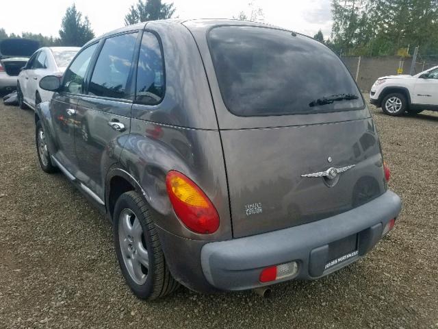 3C8FY4BB11T634333 - 2001 CHRYSLER PT CRUISER BROWN photo 3