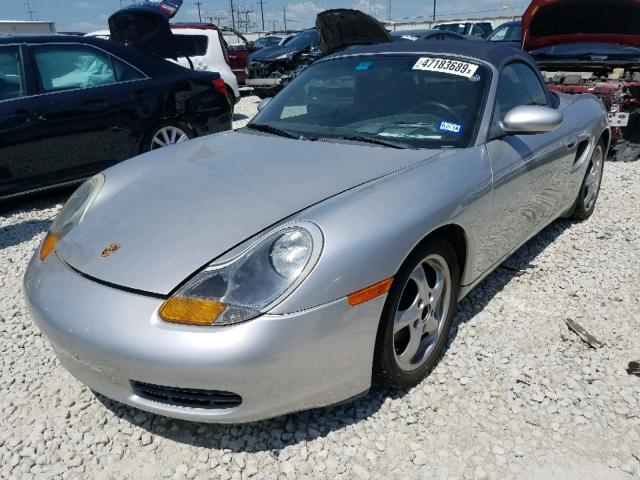 WP0CA2989XU626423 - 1999 PORSCHE BOXSTER SILVER photo 2