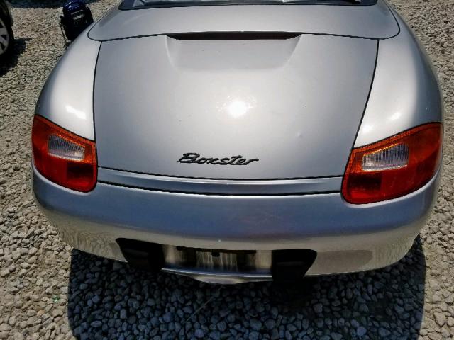 WP0CA2989XU626423 - 1999 PORSCHE BOXSTER SILVER photo 6