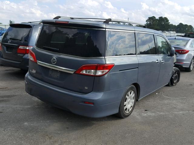 JN8AE2KP2B9002881 - 2011 NISSAN QUEST S GREEN photo 4