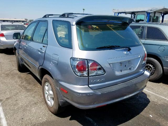 JTJGF10U430160034 - 2003 LEXUS RX 300 SILVER photo 3