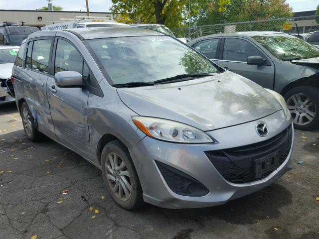 JM1CW2BL2C0120529 - 2012 MAZDA 5 GRAY photo 1