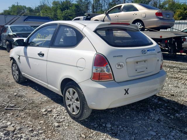 KMHCM36C98U056006 - 2008 HYUNDAI ACCENT GS  photo 3