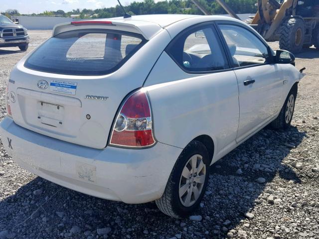 KMHCM36C98U056006 - 2008 HYUNDAI ACCENT GS  photo 4