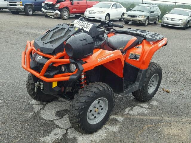 3JBLWAU4XJJ000850 - 2018 CAN-AM OUTLANDER BLACK photo 2