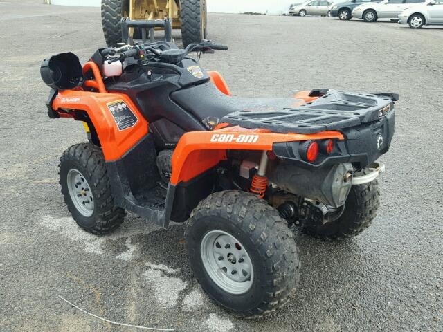 3JBLWAU4XJJ000850 - 2018 CAN-AM OUTLANDER BLACK photo 3