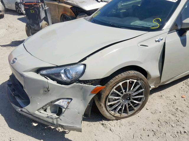 JF1ZNAA16G8706476 - 2016 TOYOTA SCION FR-S CREAM photo 10