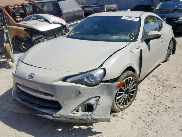 JF1ZNAA16G8706476 - 2016 TOYOTA SCION FR-S CREAM photo 2