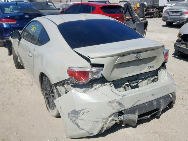 JF1ZNAA16G8706476 - 2016 TOYOTA SCION FR-S CREAM photo 3