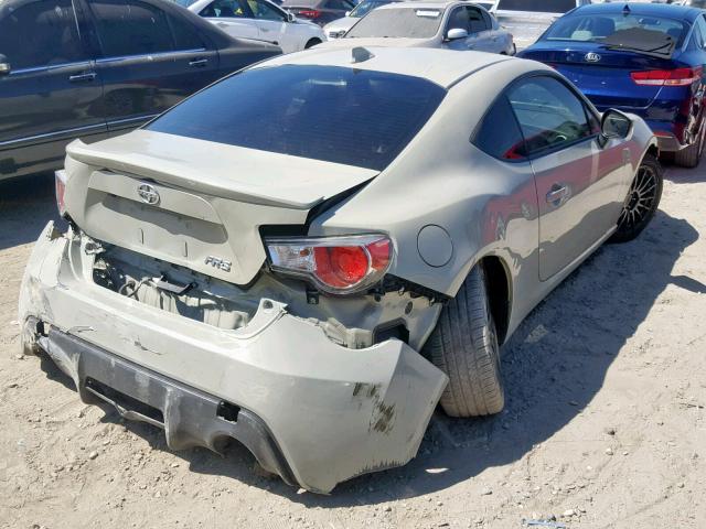 JF1ZNAA16G8706476 - 2016 TOYOTA SCION FR-S CREAM photo 4