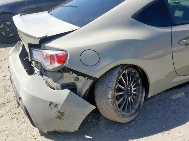 JF1ZNAA16G8706476 - 2016 TOYOTA SCION FR-S CREAM photo 9