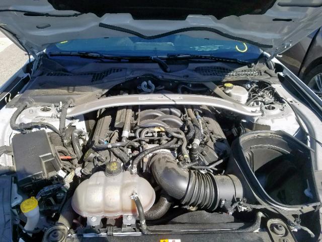 1FA6P8JZ3G5525526 - 2016 FORD MUSTANG SH GRAY photo 7