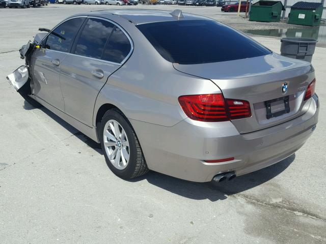 WBA5A7C54ED616459 - 2014 BMW 528 XI SILVER photo 3